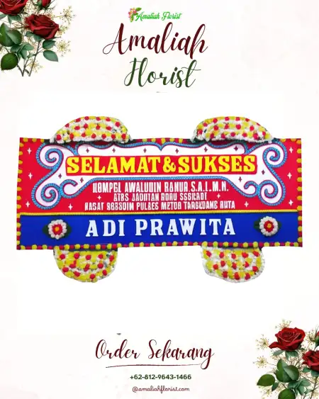Papan Bunga Ucapan Selamat Kalikudi